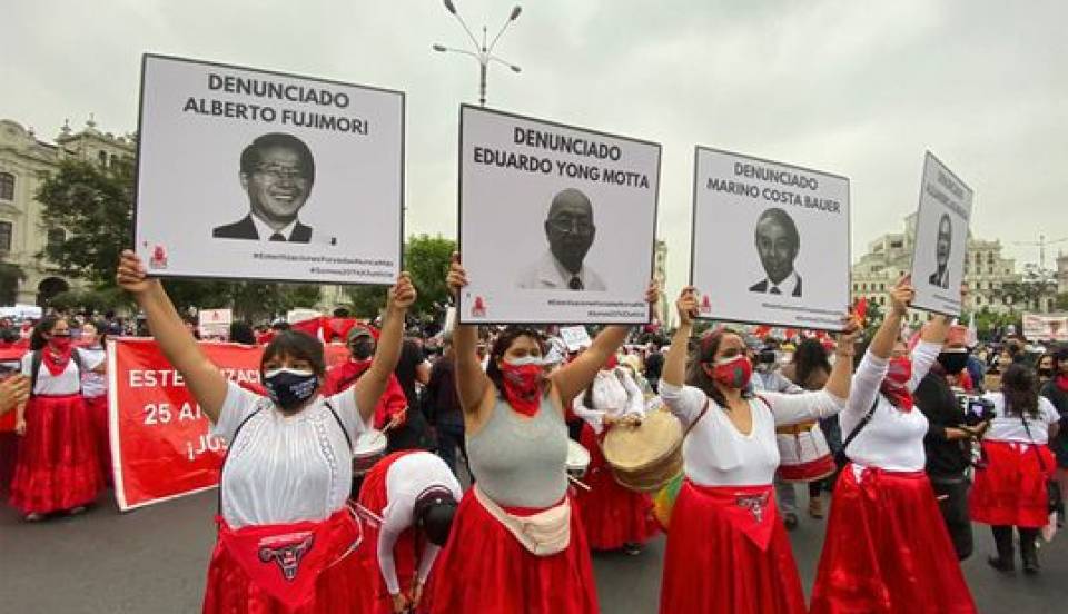 Multitudinaria marcha 'Keiko no va'