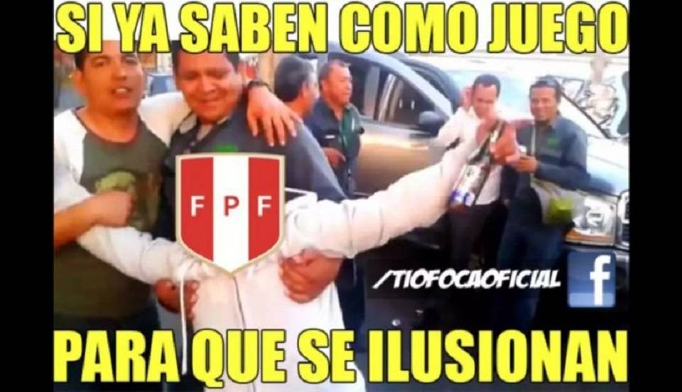 Los memes del Perú vs. Colombia