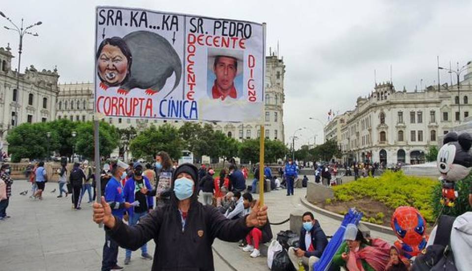 Multitudinaria marcha 'Keiko no va'