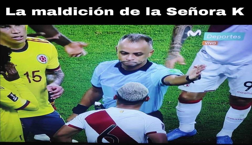 Los memes del Perú vs. Colombia