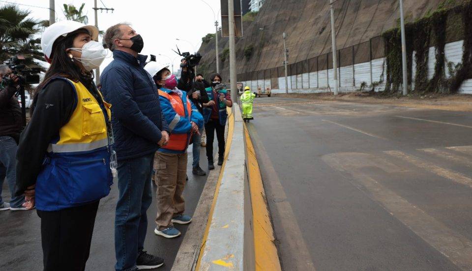 Tramo en el sentido de sur a norte seguirá cerrado por cambio de geomallas.