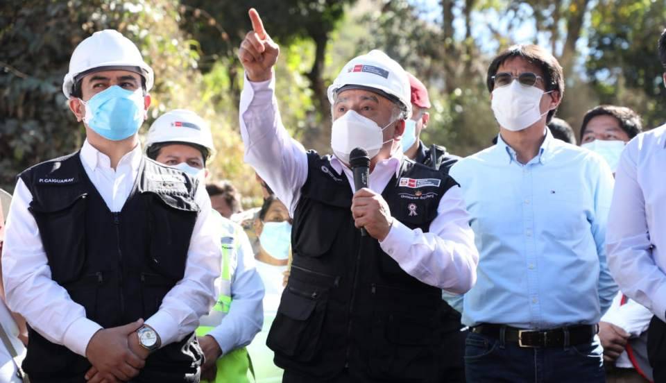 Proyectos de mejoramiento de la carretera Santa María - María Teresa - Puente Hidroeléctrica Machu Picchu.