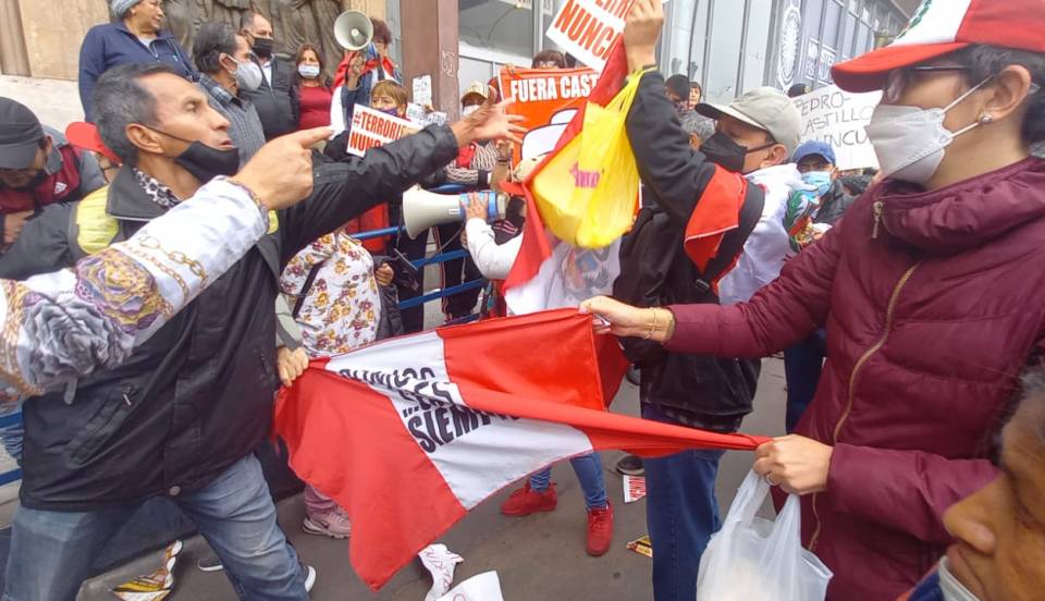 Castillo en fiscalía