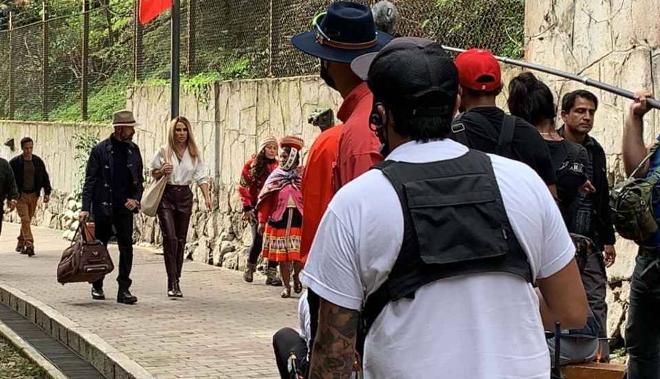 Kate del Castillo llegó a Machu Picchu.