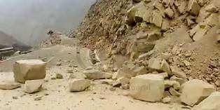 Tras sismo de 5.4 en Lima se produce caída de rocas en el serpentín de Pasamayo y Ate