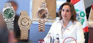 Fiscalía exige boletas de pago de Dina Boluarte del 2021 al 2024  y documentación de los Rolex 