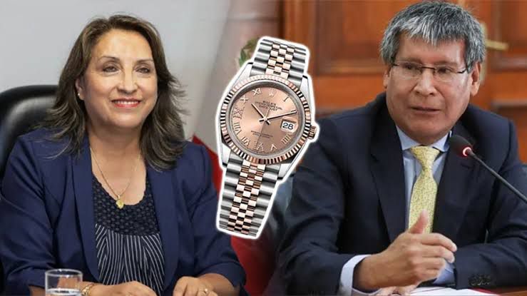 ¿Cuanto cuesta los relojes y pulseras que su “Waiky”Wilfredo Oscorima le prestó a Dina Boluarte ?