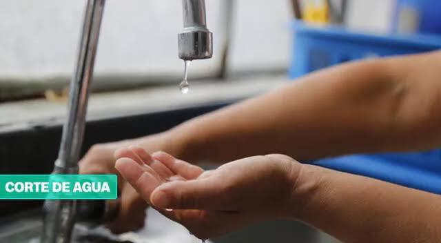 Entérate cuáles son los distritos donde habrá corte de agua mañana martes 28 y miércoles 29 de mayo