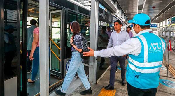Más de 70? usuarias del Metropolitano se sienten más seguros a la hora de viajar