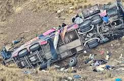 20 muertos deja accidente de bus en Ayacucho