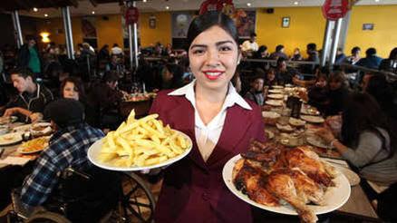 Restaurantes venderán hasta 900 pollos a la brasa en su día