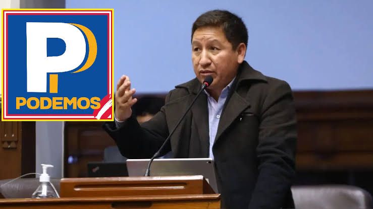 Guido Bellido se pasó a las filas de Podemos Perú