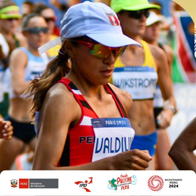 Thalía Valdivia ocupó el puesto 18 de la maratón femenina de París 2024
