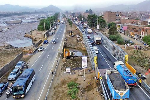 MML declara en emergencia intervención de autopista Ramiro Prialé