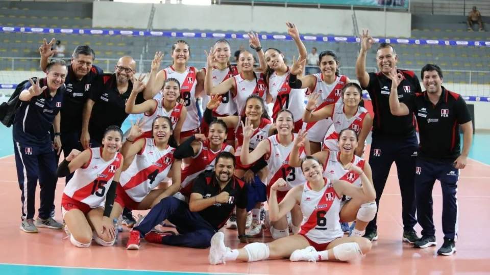 Perú queda en tercer lugar en sudamericano de Voley  y logra su pase a la Copa del Mundo 2025