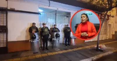 Allanan vivienda de la congresista Elizabeth Medina por presuntas “coimas”por obras municipales”   El operativo incluyó diez intervenciones con el objetivo de recolectar pruebas sobre las denuncias de