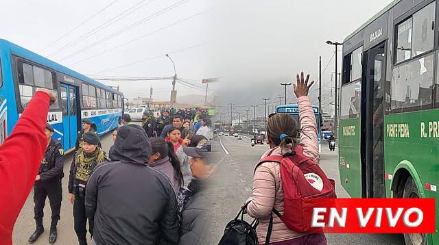 Paro de transporte público continúa hoy de manera parcial. Seguirán hasta conseguir medidas de seguridad por parte del Mininter 
