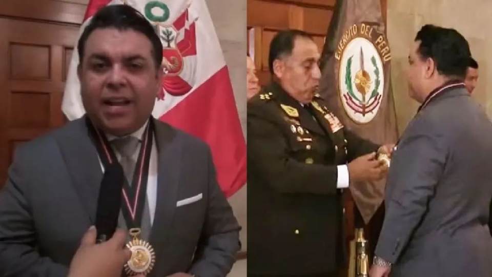 Ejército del Perú retira medalla a Andrés Hurtado por "quebrantar los valores éticos y morales"