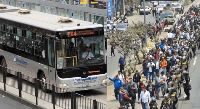Conoce el nuevo horario del metropolitano y corredores  Tras paro de transporte público 