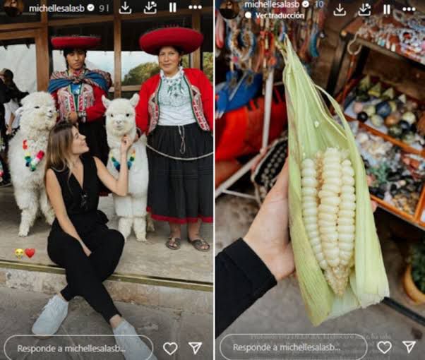 Hija de Luis Miguel se encuentra en Cusco 