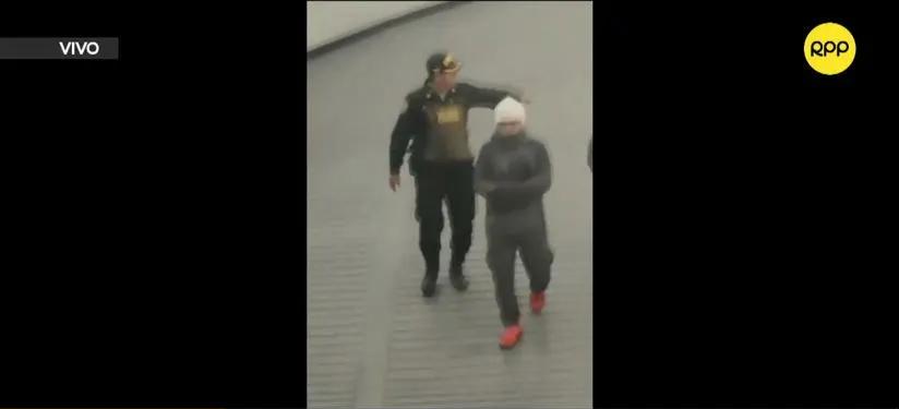 Andrés Hurtado lloró y pataleó cuando le dictaminaron 18 meses de prisión efectiva 
