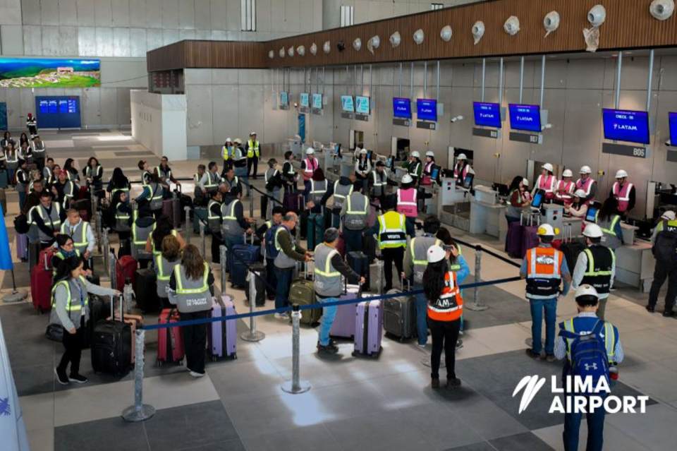Comenzaron las  pruebas en el nuevo Aeropuerto Internacional Jorge Chávez