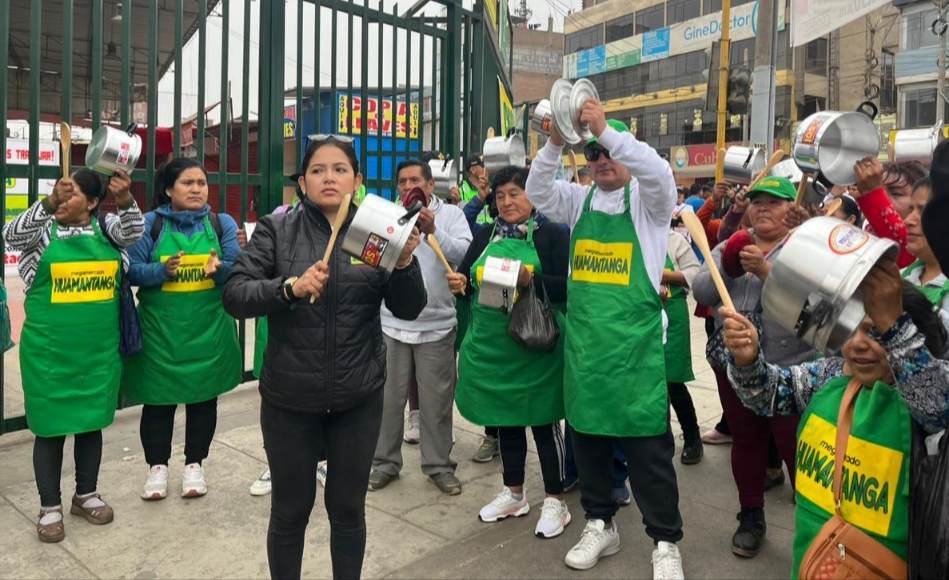 Puente Piedra: Mercados se hacen presente con Cacerolazo a las extorsiones 
