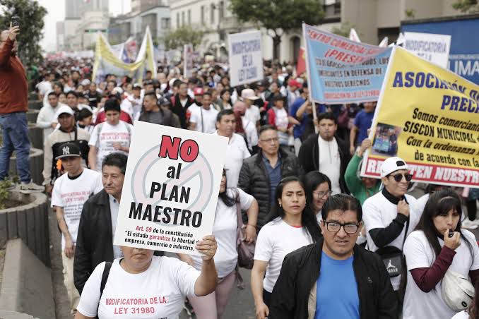 ¡Protestas contra el gobierno no paran !