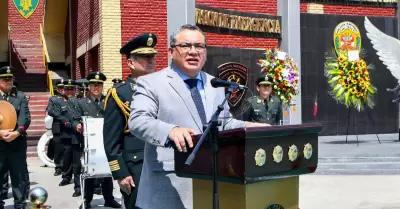 Juan José Santivañez habría asegurado que generales de la Policía protegen a Vladimir Cerrón