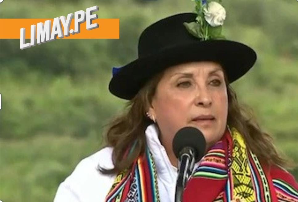 Dina Boluarte se quiebra en Chalhuanca al recordar su infancia
