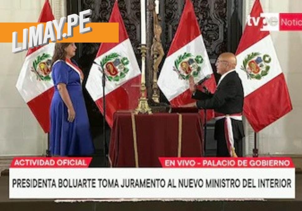 Julio Díaz Zulueta asume el Mininter en medio de cuestionamientos por corrupción 