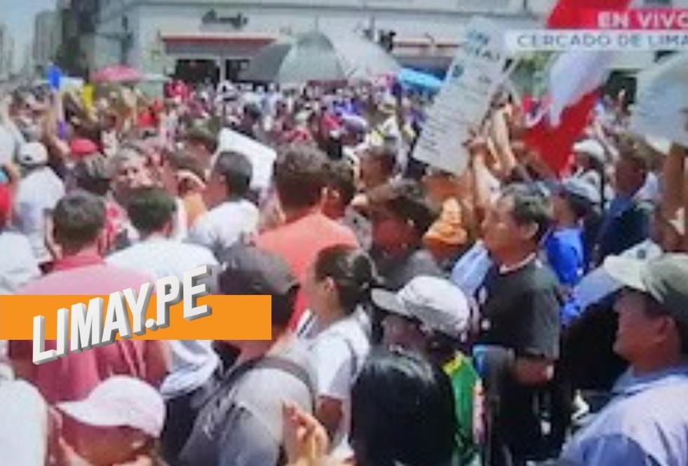 Mesa Redonda en pie de lucha: Comerciantes toman la avenida Abancay contra ordenanza municipal 