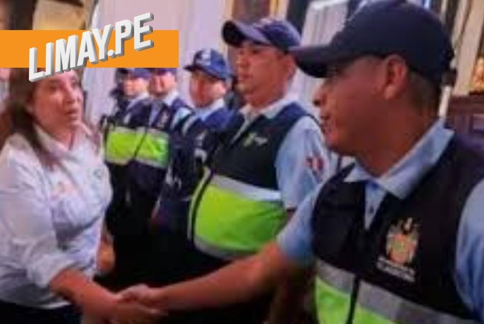 ¡Serenos al frente! Boluarte firma ley para armar la primera línea contra el crimen