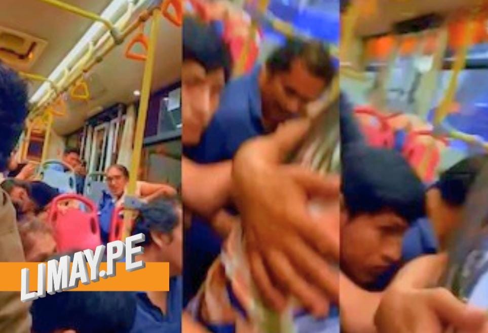 Caos y disparos en el Metropolitano: pasajeros se lanzan al suelo por miedo