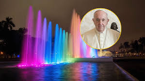 Circuito mágico del agua rendirá homenaje al Papa Francisco con una proyección especial