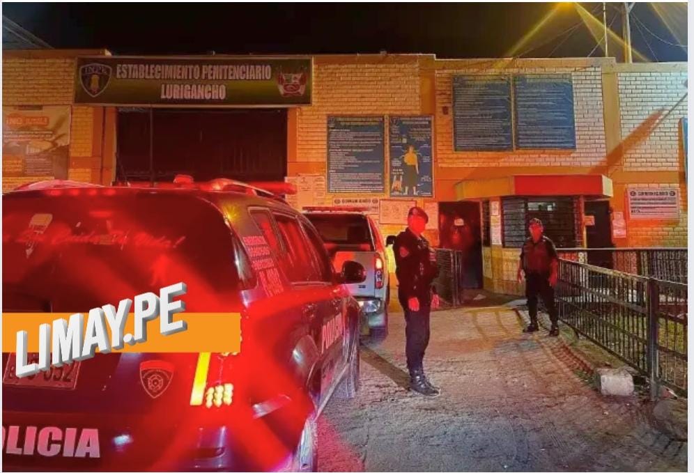 Fuga en Lurigancho: reo escapa trepando muro del penal