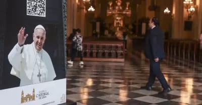 Misas diarias en la Catedral de Lima por el fallecimiento del papa Francisco