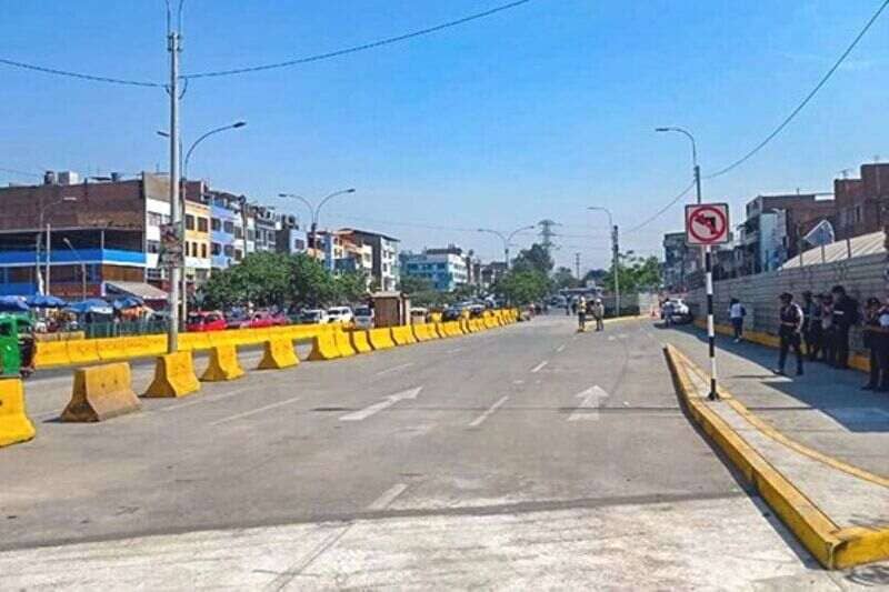 Línea 2 del Metro: carriles en la prolongación Javier Prado ya están libres 