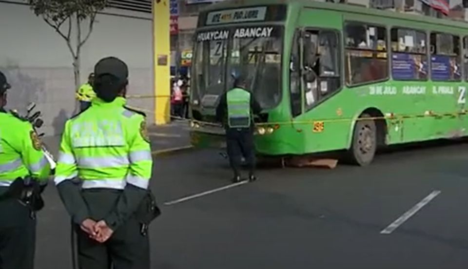 La Victoria: Anciano muere tras ser atropellado por un bus público