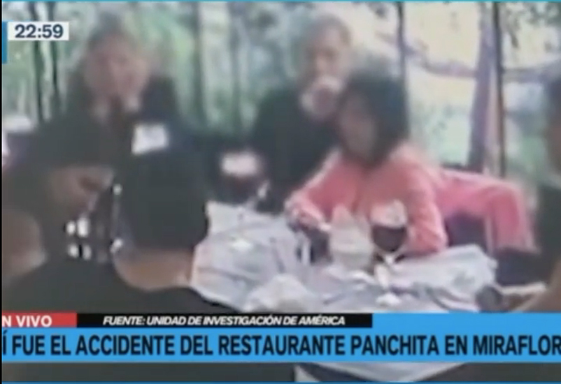 VIDEO: Conoce el preciso momento de la muerte de Rosa Benavides en el restaurante Panchita