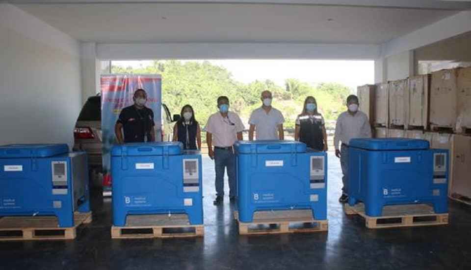 Amazonas: llegan 49 congeladoras solares para preservar vacunas contra el COVID-19