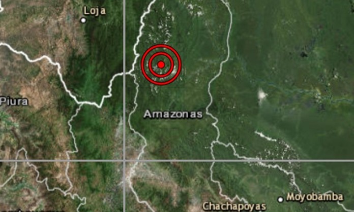 IGP registra sismo de 4.8 en Amazonas
