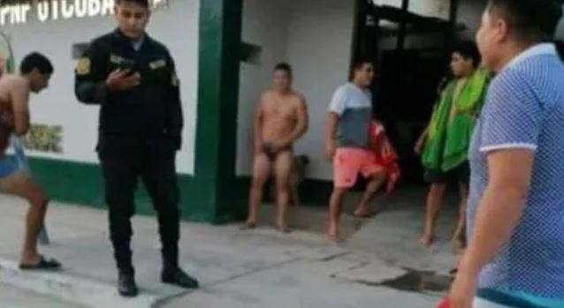 Terremoto en Amazonas: Agentes policiales salieron de comisaría en calzoncillos