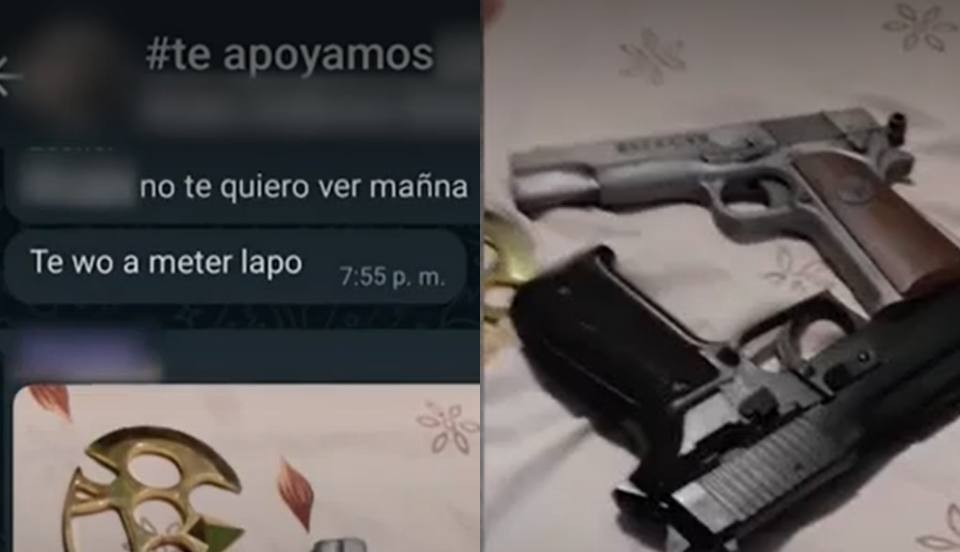 Chorrillos: Escolares amenazan de muerte a su compañera a través de WhatsApp