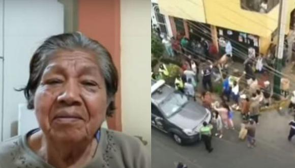 Policía en retiro atropella a anciana y trata de darse a la fuga