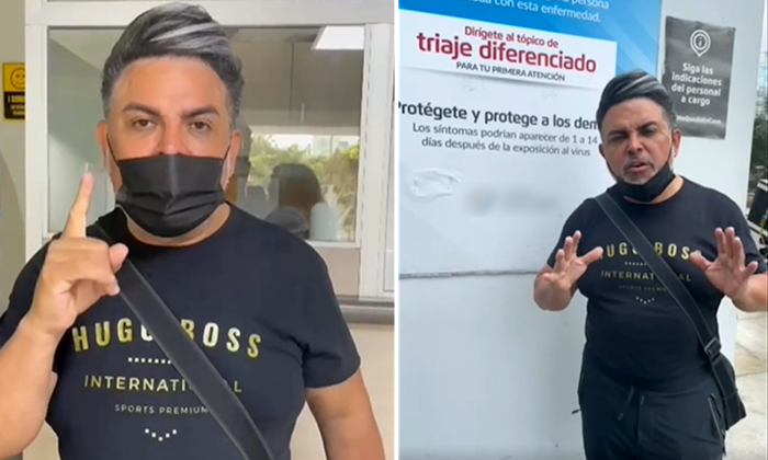 Andrés Hurtado denuncia mala atención en clínica de Miraflores