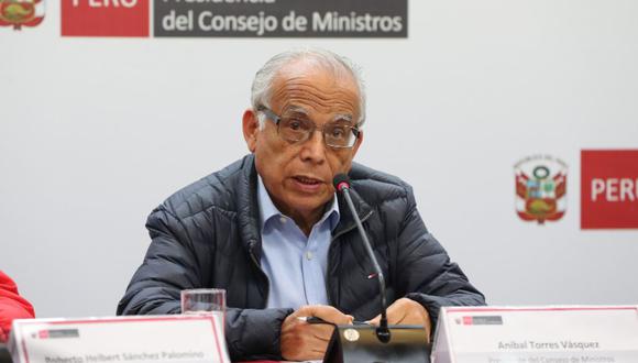 Aníbal Torres: “Se va a ejercer un control estricto en los grifos”