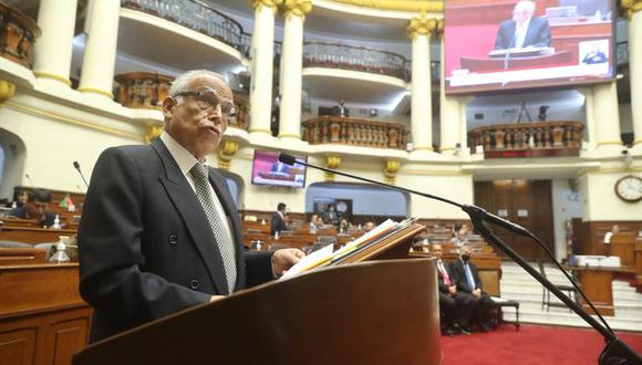 Ministros llegan al Congreso para acompañar a Aníbal Torres en interpelación