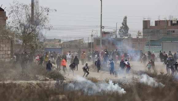 Reportan nuevo fallecido durante enfrentamientos en Arequipa