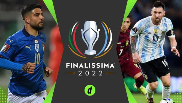 Argentina vs. Italia: ¿Dónde y a qué hora ver el partido por Finalissima 2022?